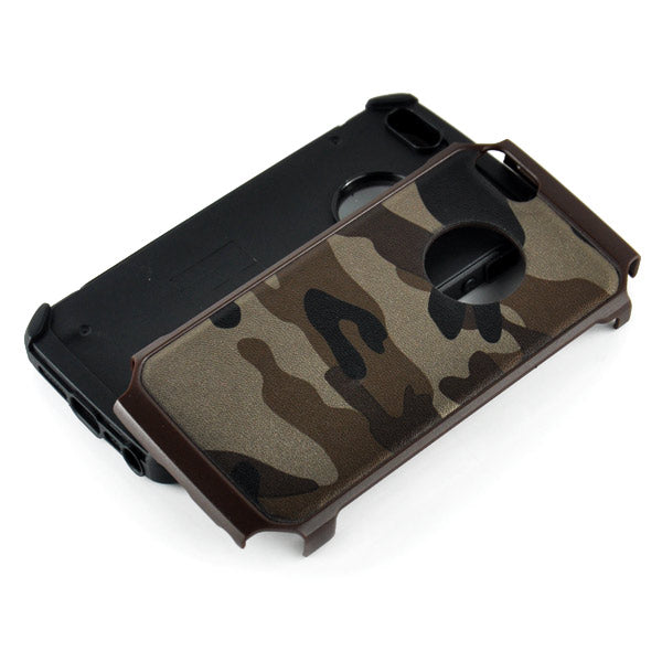 Outdoor Case für Apple iPhone SE 5 5S TPU Hybrid Camouflage
