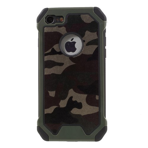 Outdoor Case für Apple iPhone 8 7 SE 2020 TPU Hybrid Camouflage