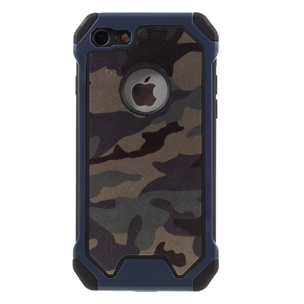 Outdoor Case für Apple iPhone 8 7 SE 2020 TPU Hybrid Camouflage
