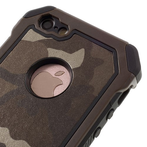 Outdoor Case für Apple iPhone SE 5 5S TPU Hybrid Camouflage