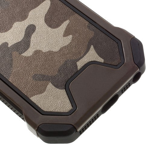 Outdoor Case für Apple iPhone SE 5 5S TPU Hybrid Camouflage