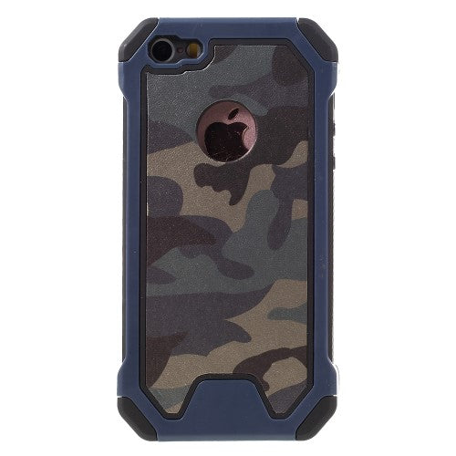 Outdoor Case für Apple iPhone SE 5 5S TPU Hybrid Camouflage