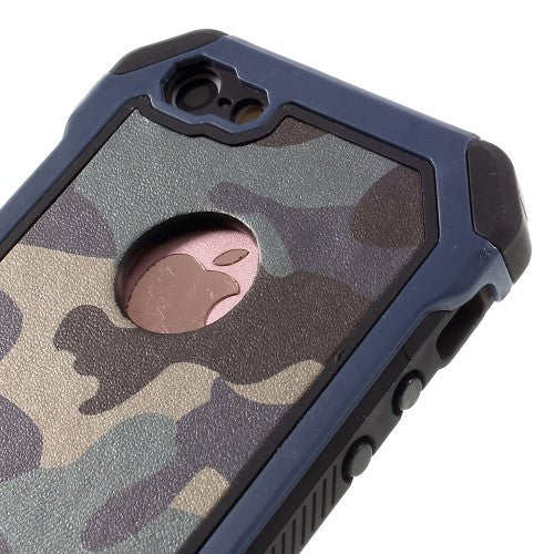 Outdoor Case für Apple iPhone SE 5 5S TPU Hybrid Camouflage