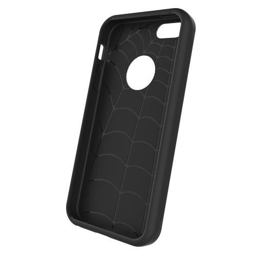 TPU PC Hybrid Case für Apple iPhone SE 5 5S Brushed Look
