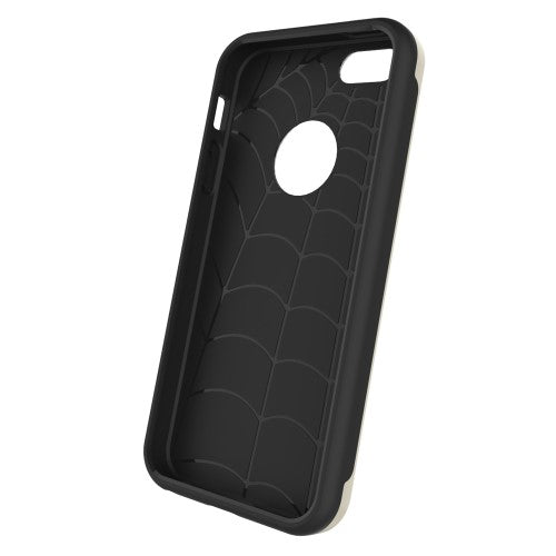 TPU PC Hybrid Case für Apple iPhone SE 5 5S Brushed Look
