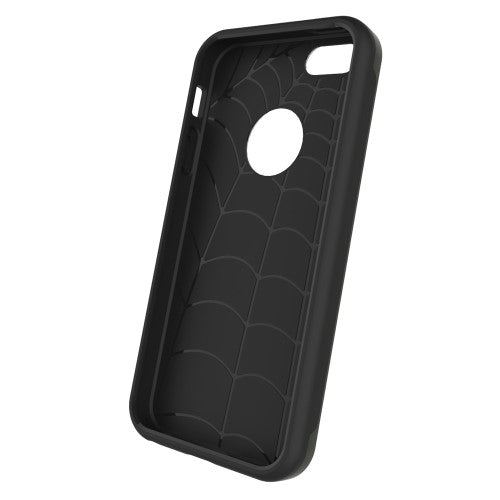 TPU PC Hybrid Case für Apple iPhone SE 5 5S Brushed Look