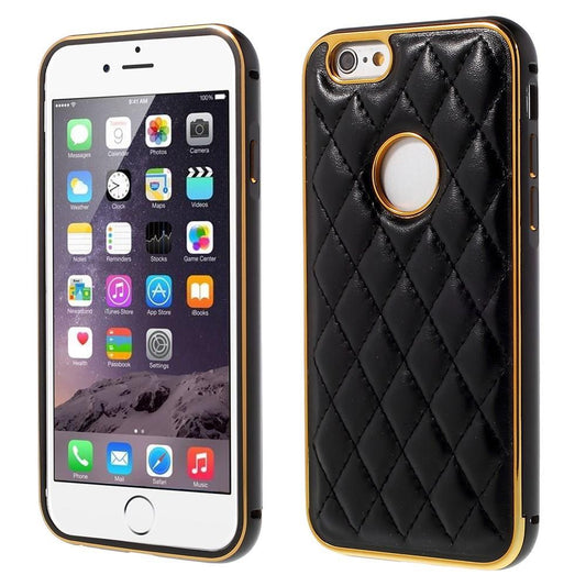 Metal Bumper für Apple iPhone 6 6S Slide-on Raute Rhombus-Abdeckung Hülle Cover