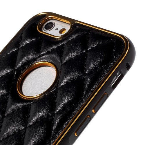 Metal Bumper für Apple iPhone 6 6S Slide-on Raute Rhombus-Abdeckung Hülle Cover