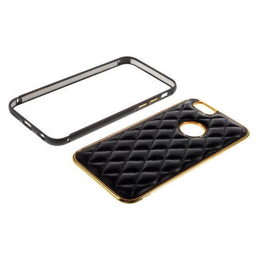 Metal Bumper für Apple iPhone 6 6S Slide-on Raute Rhombus-Abdeckung Hülle Cover