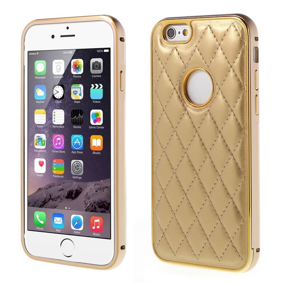 Metal Bumper für Apple iPhone 6 6S Slide-on Raute Rhombus-Abdeckung Hülle Cover