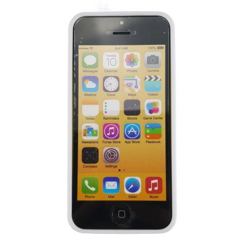 TPU Hybrid Bumper für Apple iPhone 5C Transparent