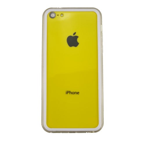 TPU Hybrid Bumper für Apple iPhone 5C Transparent
