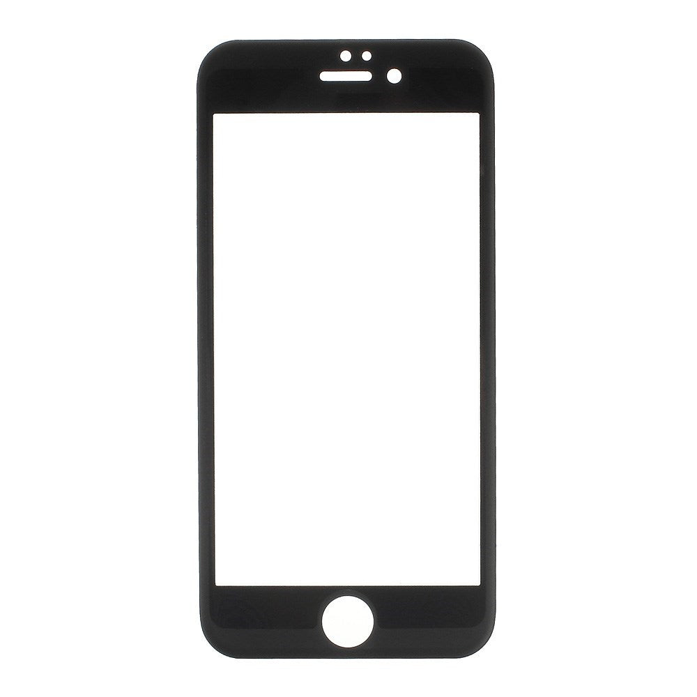 Apple iPhone 6 6S 4.7" Schutzglas Gehärtet Titanium Alloy Full Cover Schwarz