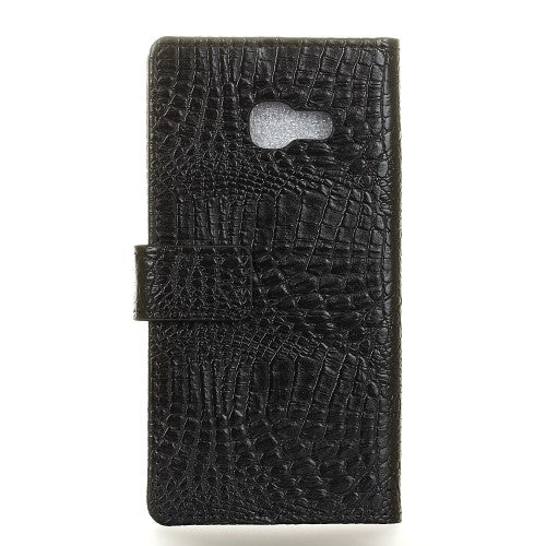 Wallet Case für Samsung Galaxy A3 A320 (2017) Crocodile Skin Kroko Muster