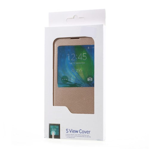 Wallet Case für Samsung Galaxy S8 G950 Window View Litchi Book Etui