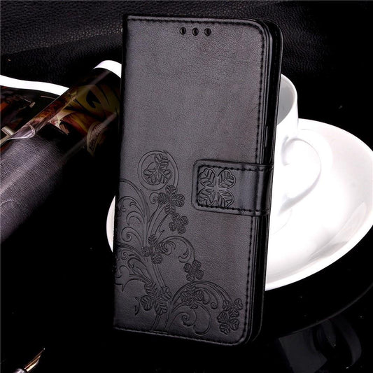 Wallet Case für Samsung Galaxy S8 G950 Imprint Flower Motiv