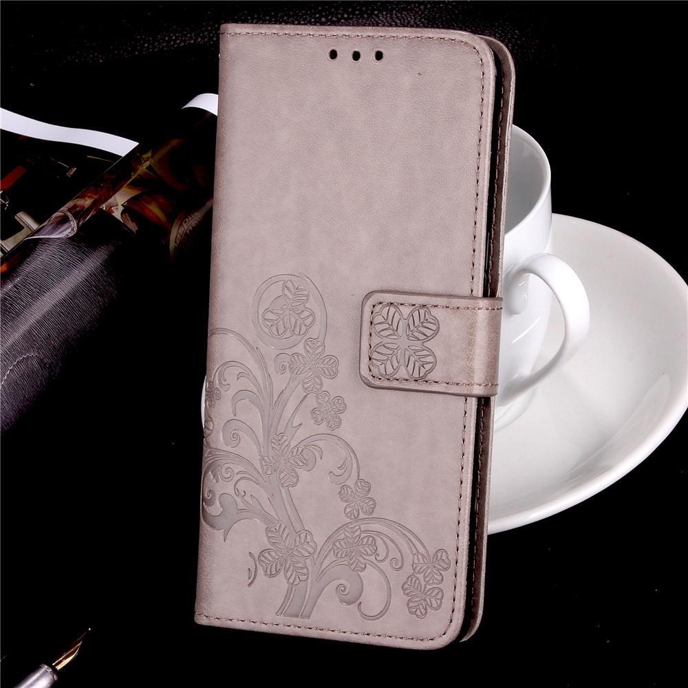 Wallet Case für Samsung Galaxy S8 G950 Imprint Flower Motiv