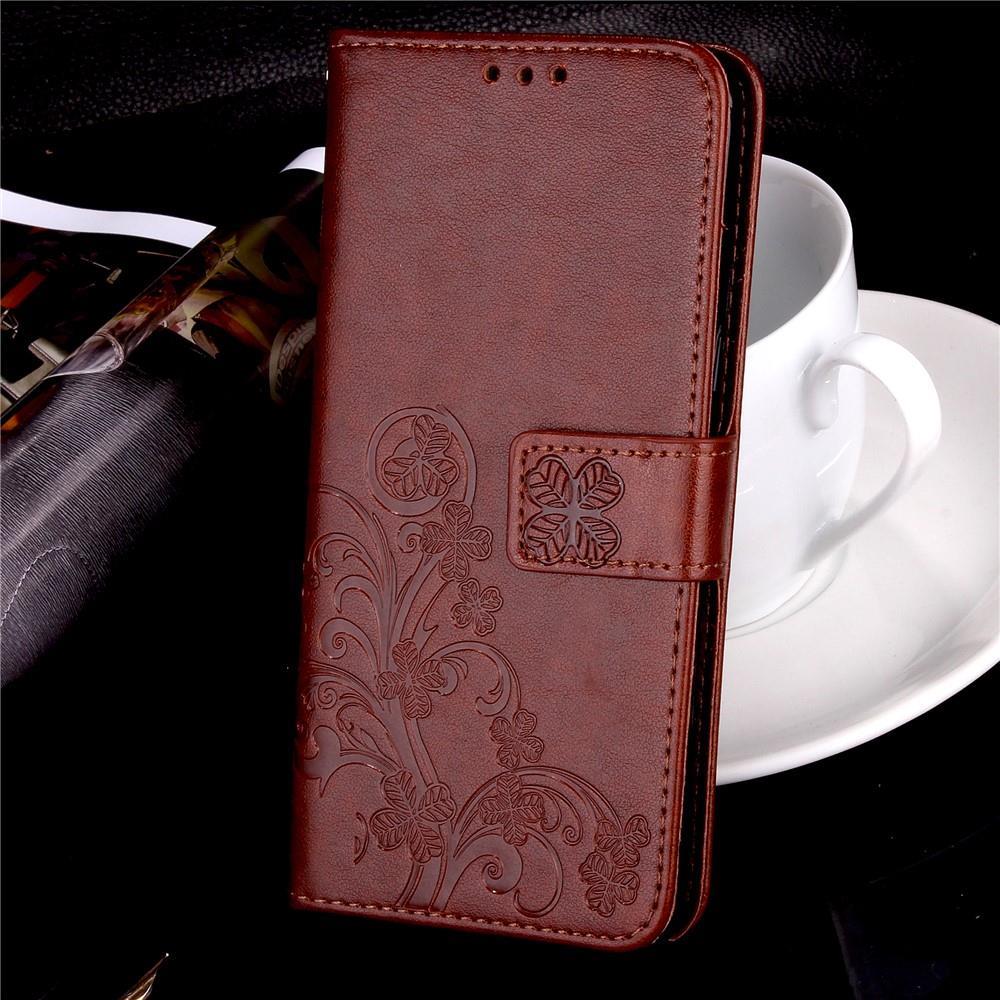 Wallet Case für Samsung Galaxy S8 G950 Imprint Flower Motiv