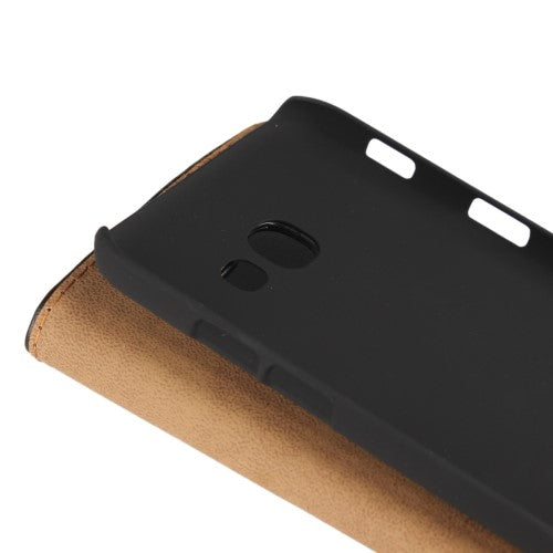 Wallet Case für Samsung Galaxy A5 A520 (2017) Genuine Split Echt Leder