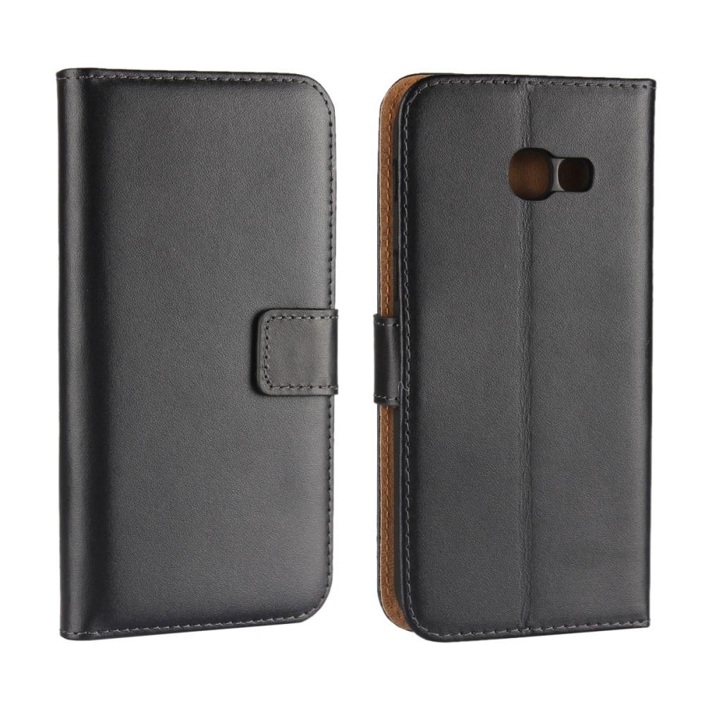Wallet Case für Samsung Galaxy A5 A520 (2017) Genuine Split Echt Leder