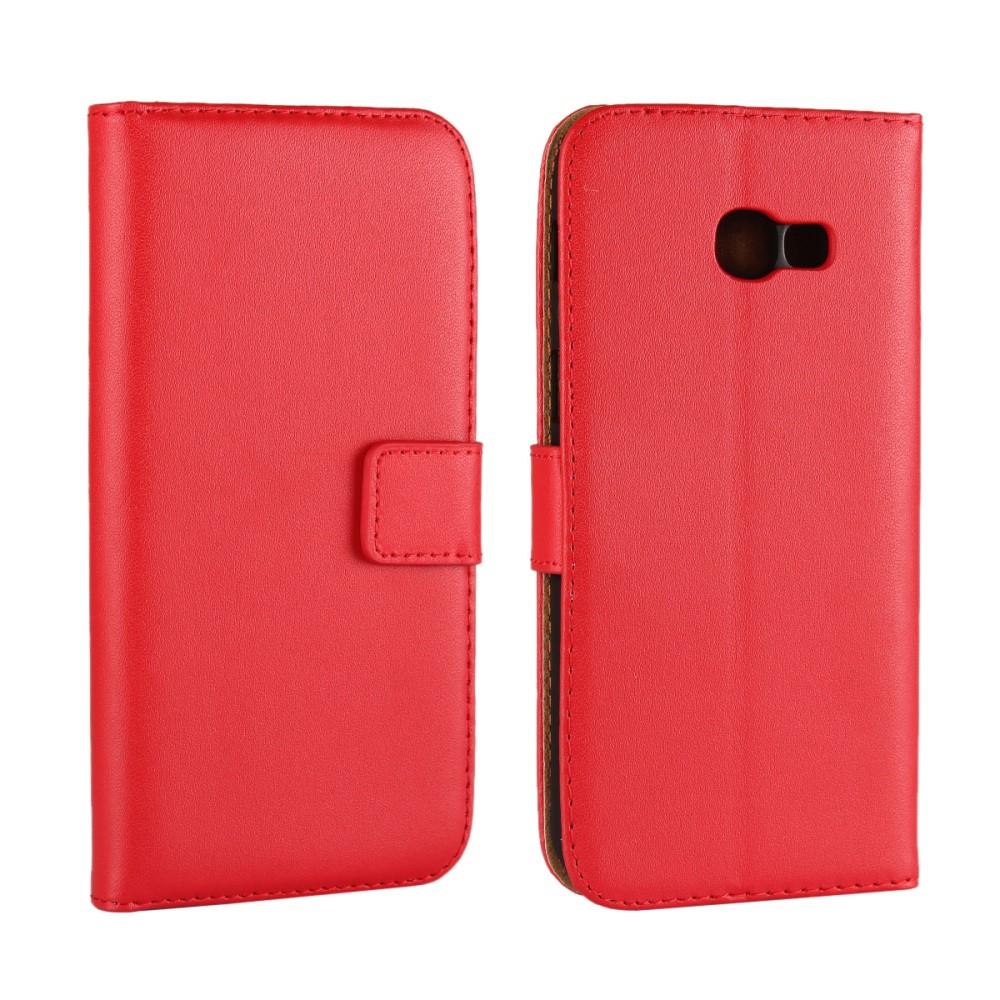 Wallet Case für Samsung Galaxy A5 A520 (2017) Genuine Split Echt Leder