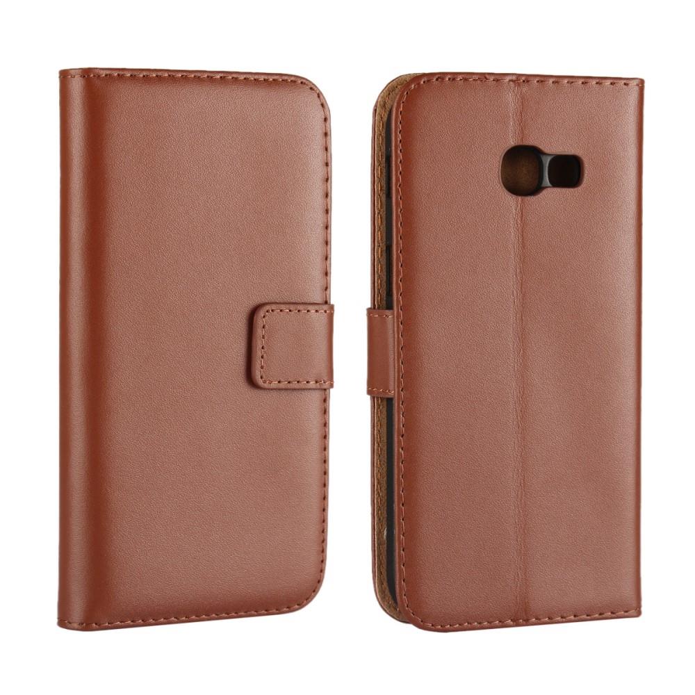 Wallet Case für Samsung Galaxy A5 A520 (2017) Genuine Split Echt Leder