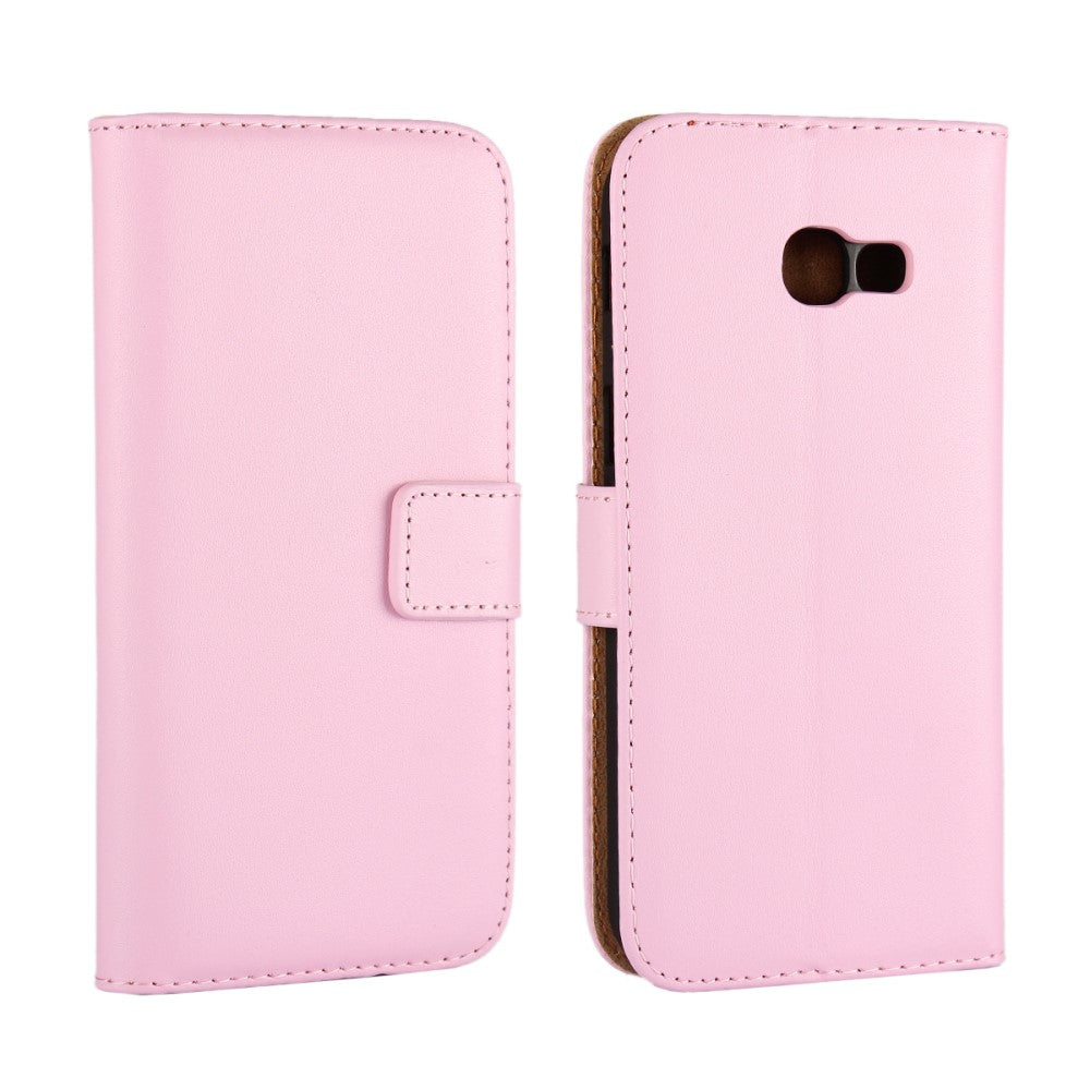 Wallet Case für Samsung Galaxy A5 A520 (2017) Genuine Split Echt Leder