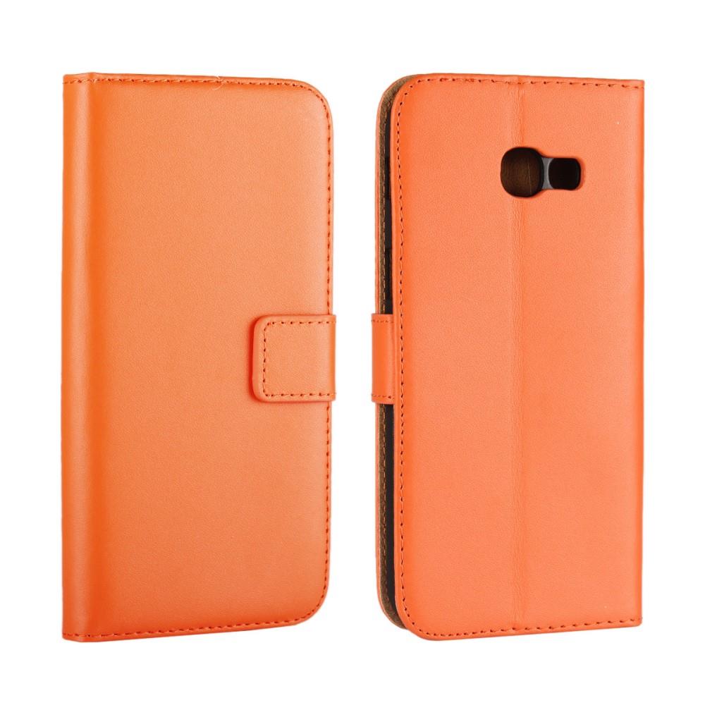 Wallet Case für Samsung Galaxy A5 A520 (2017) Genuine Split Echt Leder