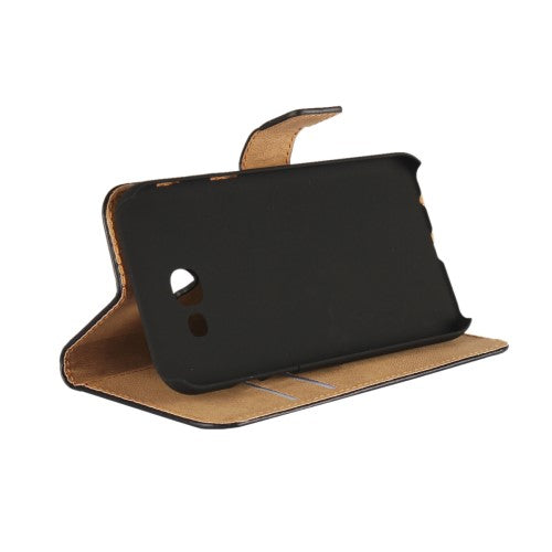 Wallet Case für Samsung Galaxy A5 A520 (2017) Genuine Split Echt Leder