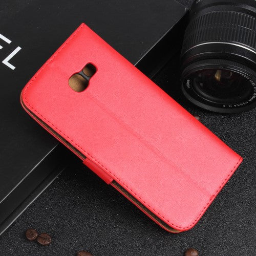 Wallet Case für Samsung Galaxy A5 A520 (2017) Genuine Split Echt Leder