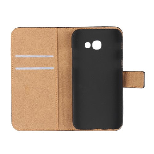 Wallet Case für Samsung Galaxy A5 A520 (2017) Genuine Split Echt Leder