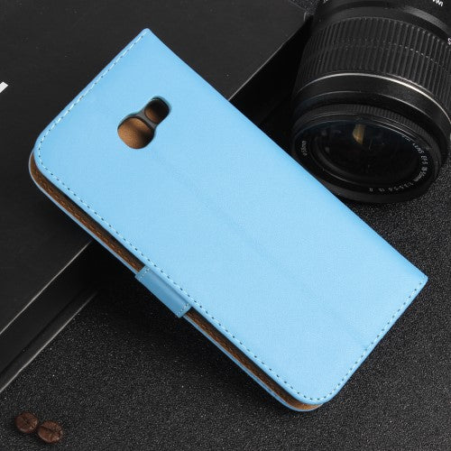 Wallet Case für Samsung Galaxy A5 A520 (2017) Genuine Split Echt Leder