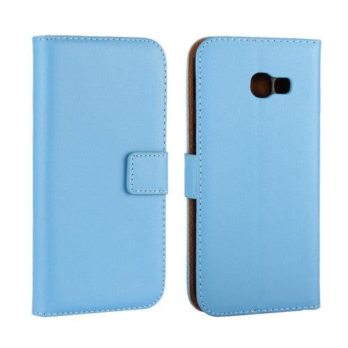 Wallet Case für Samsung Galaxy A5 A520 (2017) Genuine Split Echt Leder