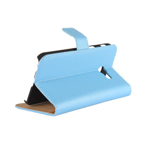 Wallet Case für Samsung Galaxy A5 A520 (2017) Genuine Split Echt Leder
