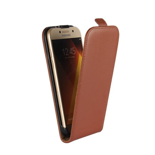 Flip Case für Samsung Galaxy A5 A520 (2017) Genuine Split Echt Leder