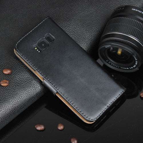 Wallet Case für Samsung Galaxy S8 G950 Genuine Split Echt Leder