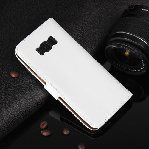Wallet Case für Samsung Galaxy S8 G950 Genuine Split Echt Leder