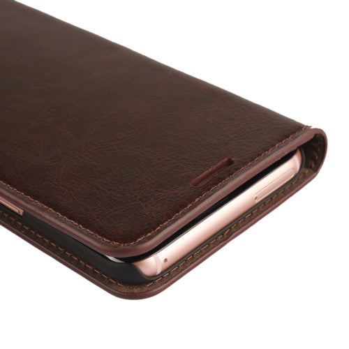 Wallet Case für Samsung Galaxy S8 PLUS G955 Genuine Split Echt Leder Crazy Horse