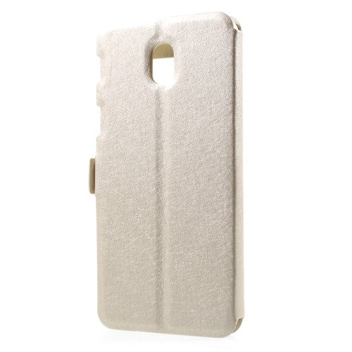 Wallet Case für Samsung Galaxy J5 J530 (2017) Dual Window View Silk Book Etui