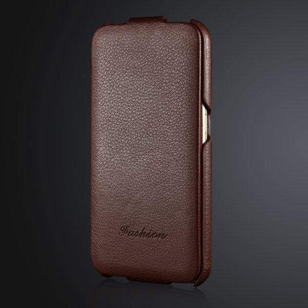 Flip Case für Samsung Galaxy S6 G920 Litchi Pattern Echt Leder