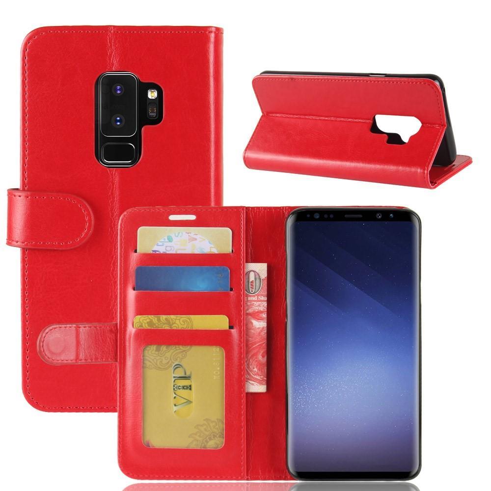 Wallet Case für Samsung Galaxy S9 PLUS G965 Crazy Horse Card Slot