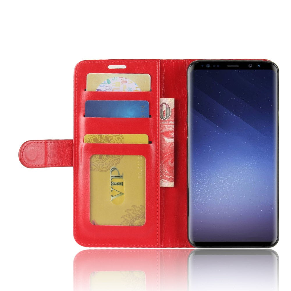 Wallet Case für Samsung Galaxy S9 PLUS G965 Crazy Horse Card Slot