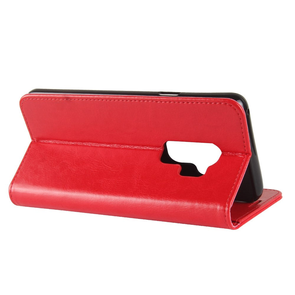 Wallet Case für Samsung Galaxy S9 PLUS G965 Crazy Horse Card Slot