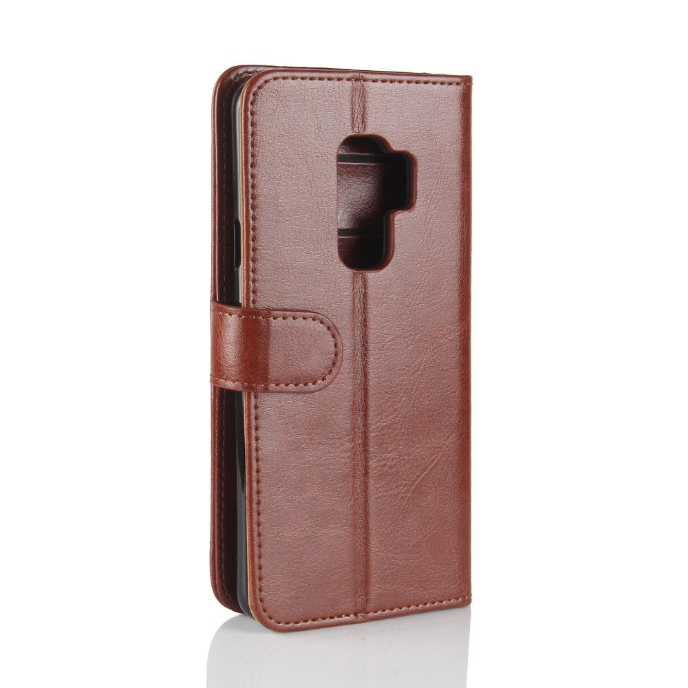 Wallet Case für Samsung Galaxy S9 PLUS G965 Crazy Horse Card Slot