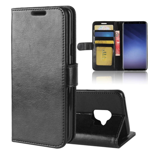 Wallet Case für Samsung Galaxy S9 G960 Crazy Horse Card Slot
