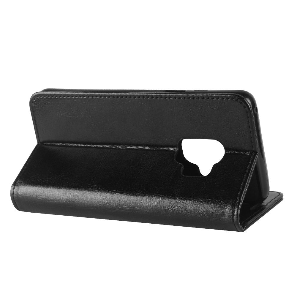 Wallet Case für Samsung Galaxy S9 G960 Crazy Horse Card Slot