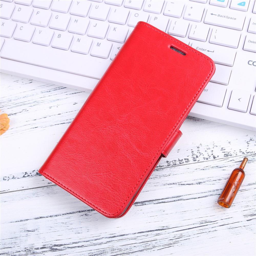 Wallet Case für Samsung Galaxy S9 G960 Crazy Horse Card Slot
