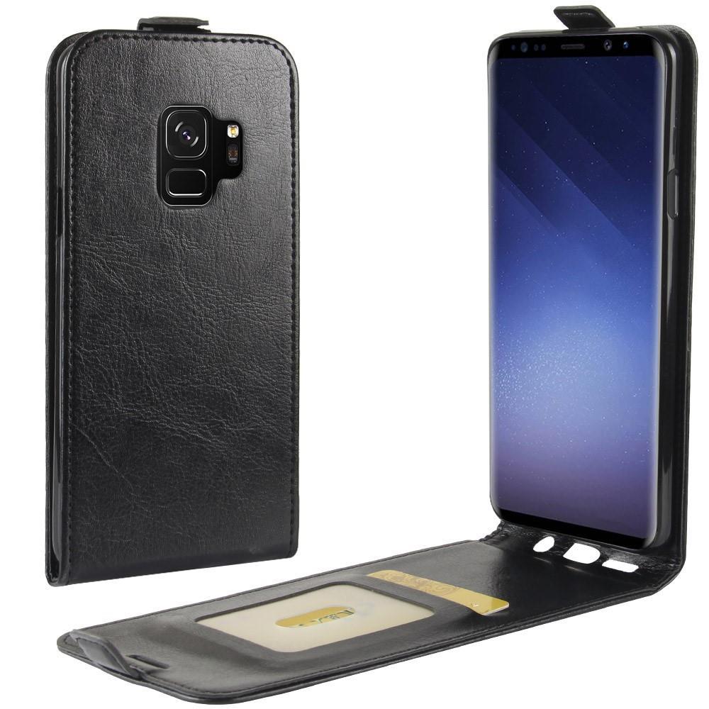 Flip Case für Samsung Galaxy S9 G960 Crazy Horse Card Slot