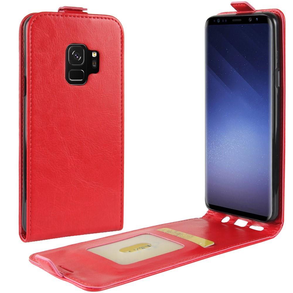 Flip Case für Samsung Galaxy S9 G960 Crazy Horse Card Slot