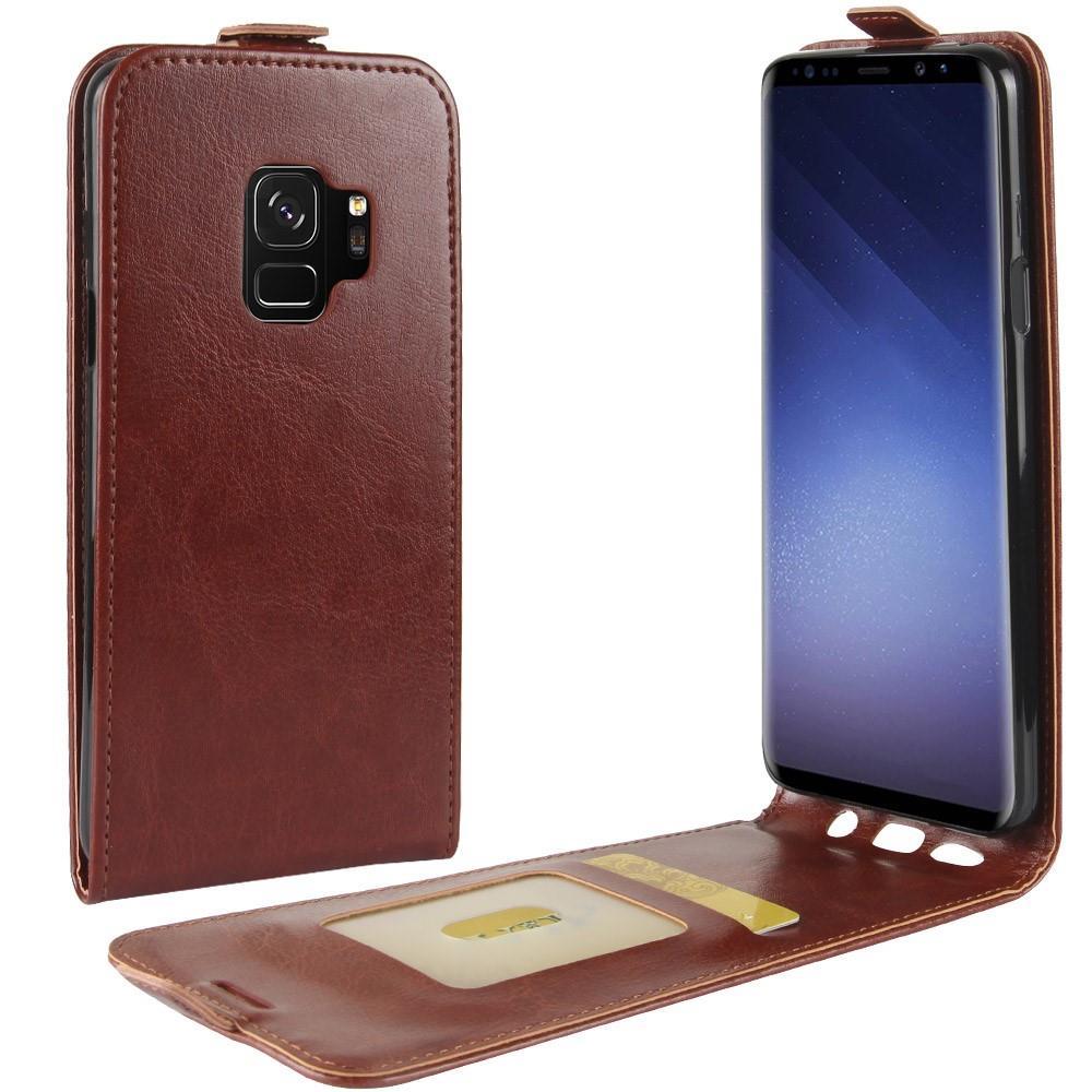 Flip Case für Samsung Galaxy S9 G960 Crazy Horse Card Slot